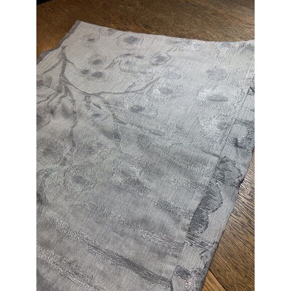 Saachi Animal Print Sparkle Kimono Ruana Handwoven Gray Taupe NWT! Reg $67 - Picture 8 of 8